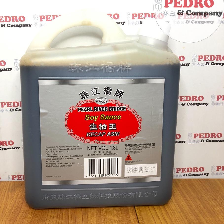 

۝ Pearl River bridge soy sauce 1.8L kecap asin jerigen kecil ♙