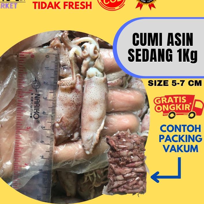 

♪ Cumi Asin Fresh Ukuran Sedang 1 Kg ™
