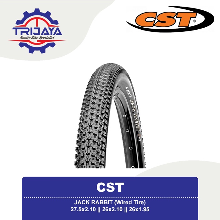 CST Jack Rabbit Wired Tire Ban Luar Sepeda MTB