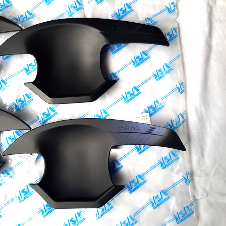 JSL Outer Mangkok Pintu Hitam Mobil Honda New Brio 2013 2014 2015 2016 2017 2018 2019 2020 2021 2022 2023
