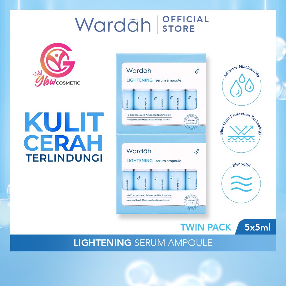 WARDAH LIGHTENING SERUM AMPOULE 5X5 ML