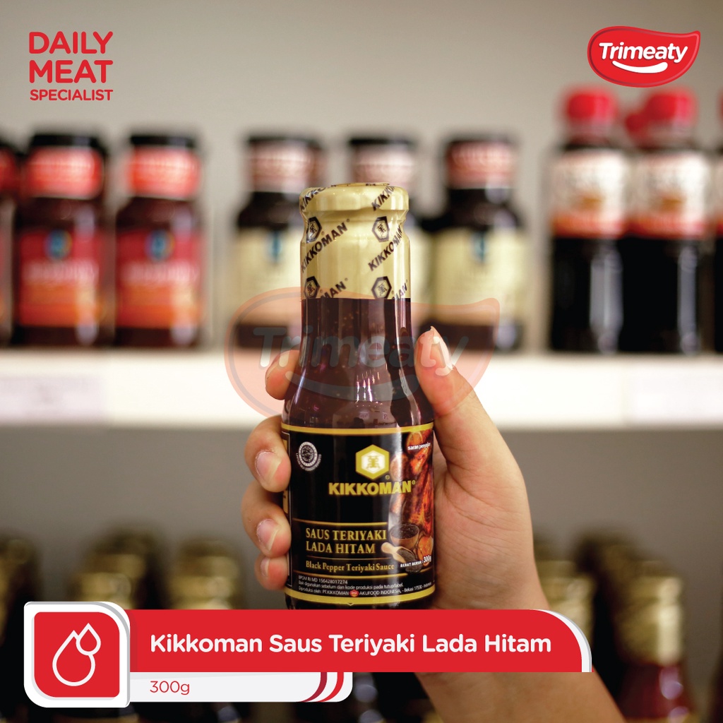 

Kikkoman Saus Teriyaki Lada Hitam