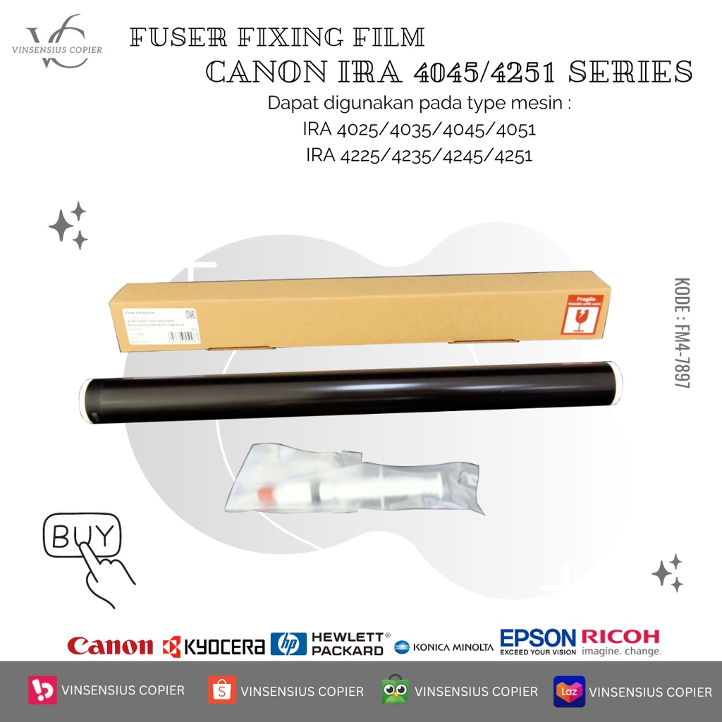 Fixing Film Canon IRA 4025/4035/4045/4051/4225/4235/4245/4251
