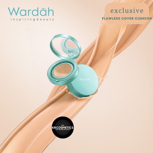 Wardah Exclusive Flawless Cover Cushion 15 gr