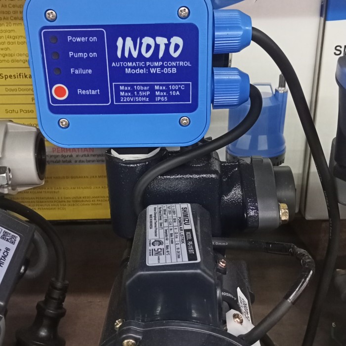 MESIN POMPA AIR PENDORONG/ BOOSTER "SHIMIZU 116+ APC INOTO" #ORIGINAL