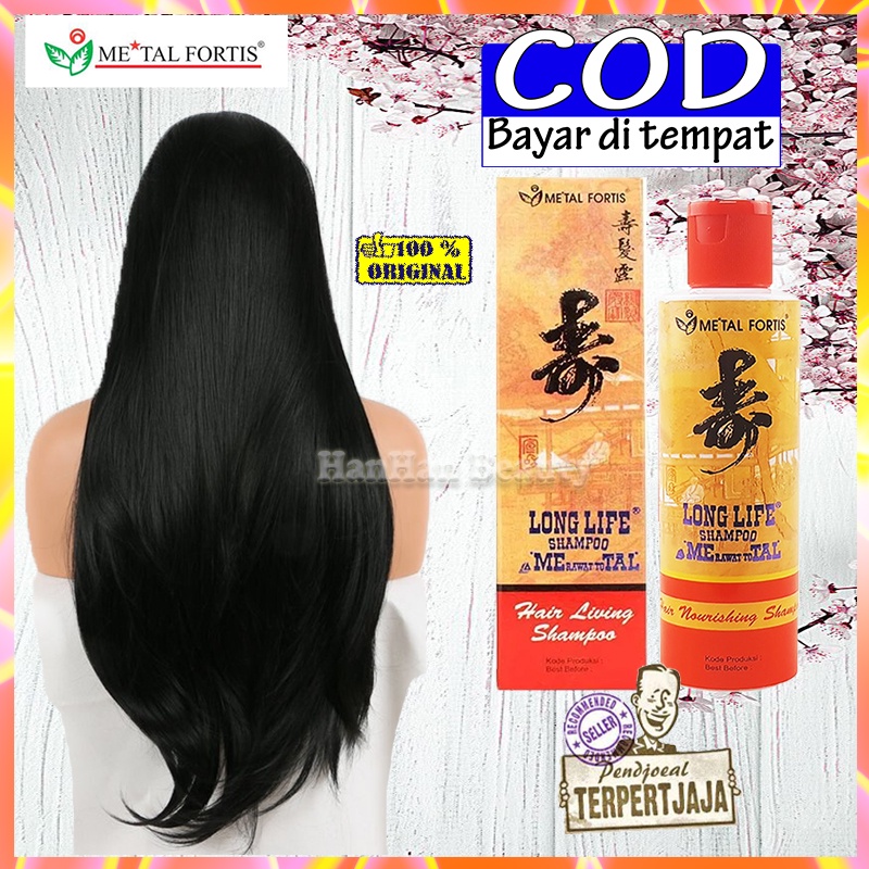 Sampo Perawatan Rambut Hitam Kuat Sehat Shampo Metal Hair Living 100ml Original BPOM Menyuburkan Ram