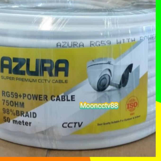 ○ Kabel Cctv RG59+Power 50 Meter Kabel Power Cctv ✵