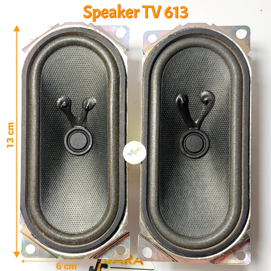 Speaker TV 613 | Speaker TV Tabung 6cmx13cm 8 Ohm 10 Watt | Speaker TV Tabung 613