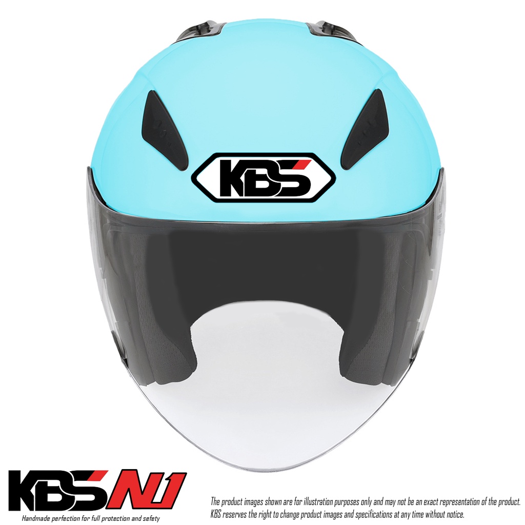 KBS N1 SWEET PINK / Helm Half Face Basic Polos Solid Helm Kekinian Untuk Pria Dan Wanita Dewasa SNI DOT COD