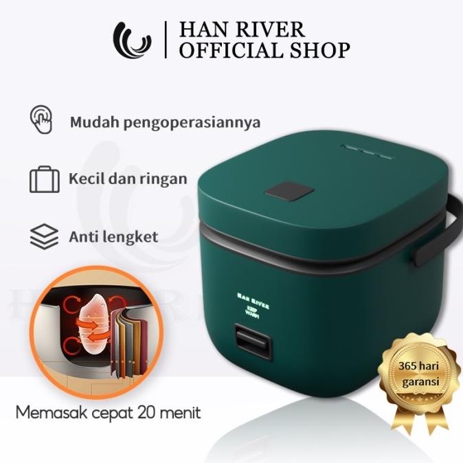 Murah Han River Rice Cooker Hrrc03 Magic Com Mini /Portable Storayulta