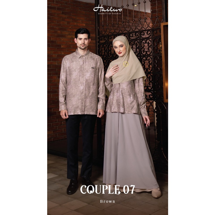 NEW Nibras Gamis Koko Couple Set Muslim Dewasa  SAFIR & SYAFIYAH