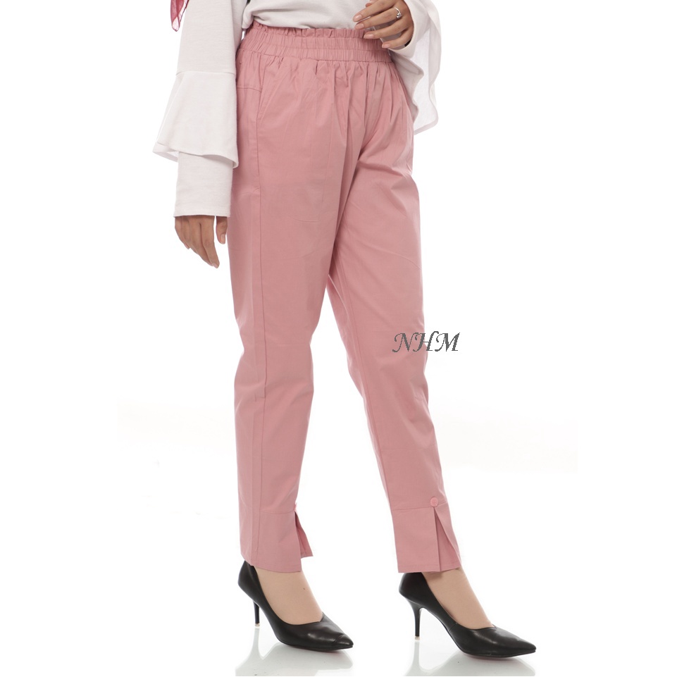 NHM Celana Wanita Split Pants Korean Style, Celana Kerja Wanita