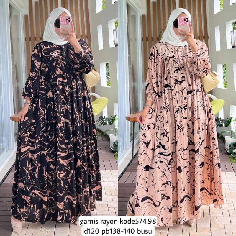 Gamis Rayon Terbaru / Gamis Rubiah Terbaru / Gamis Crinkle Terbaru / Gamis Jumbo Terbaru / Midi Dres