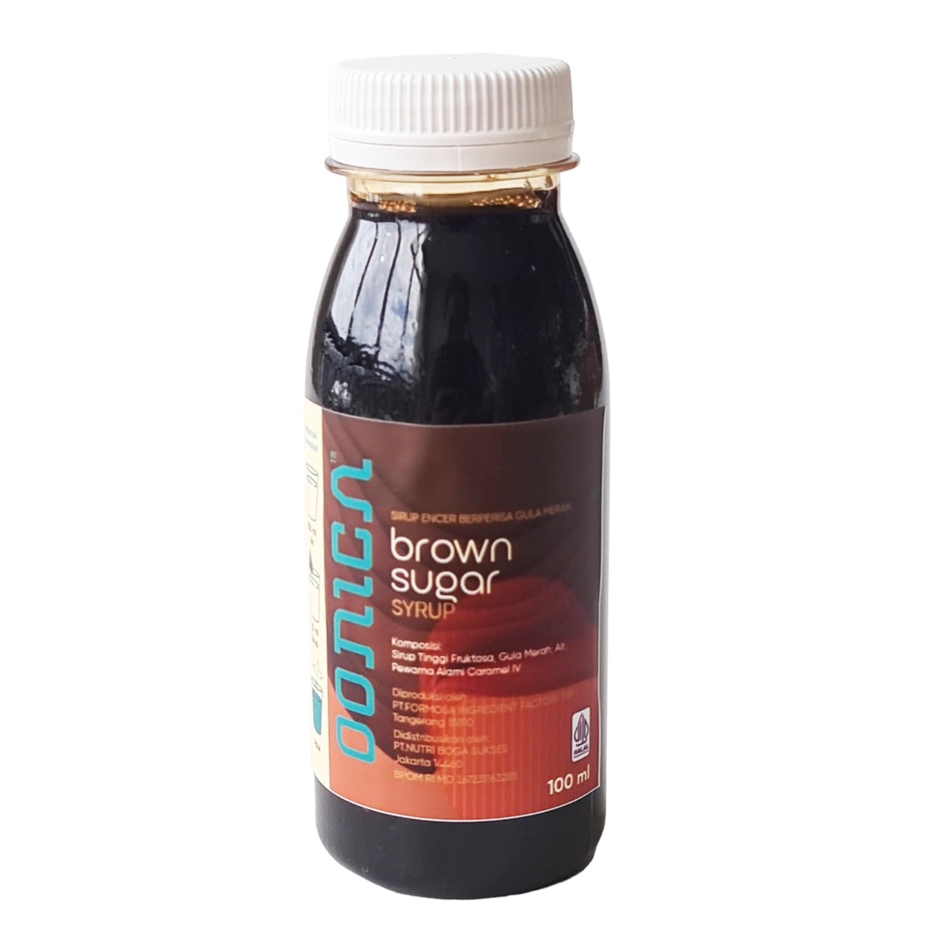 100ml OONICA Brown Sugar Syrup + Bonus 30ml