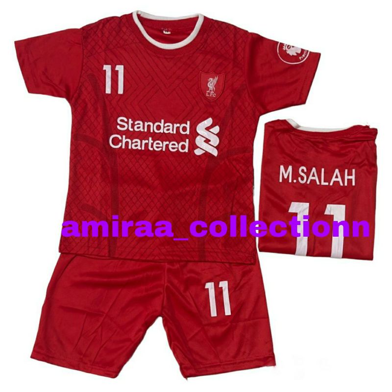 BISA COD / SETELAN BAJU BOLA LIVERPOOL  ANAK TERBARU / SET KAOS JERSEY BOLA ANAK LAKI LAKI TERMURAH