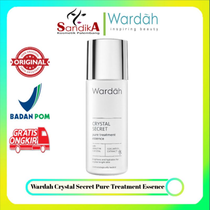 Wardah Crystal Secret Pure Treatment Essence 50ml/100ml (100% Original)