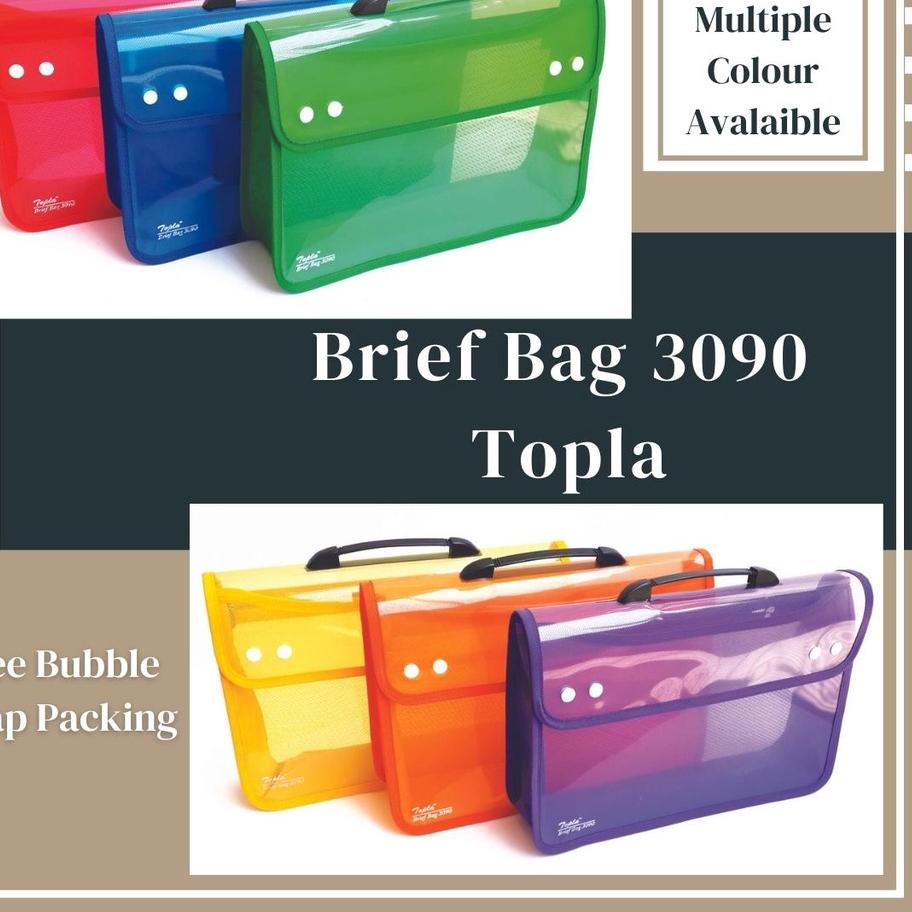 

12.12 FLASH SALE Map Plastik Bag Kancing / Tas dokumen Sekolah / Tas Kancing Jinjing / Tas Kancing Dua / BriefBag 