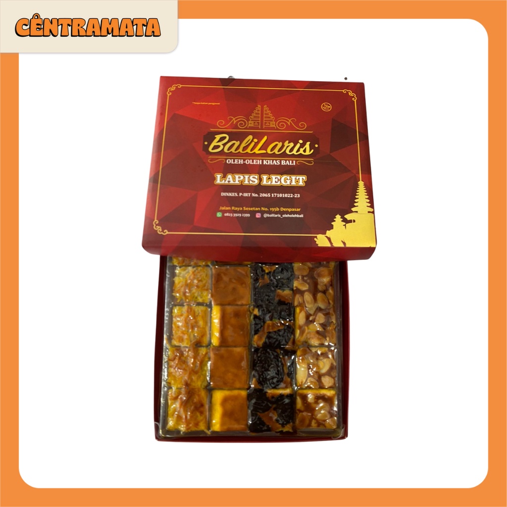 

Bali Laris Lapis Legit Mix (isi 20 potong) | Asli Bali | Oleh Oleh Bali