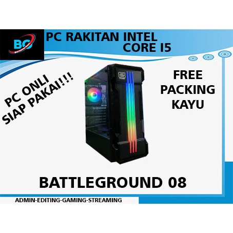 PC Rakitan Gaming Intel Core i5 Langsung Pakai