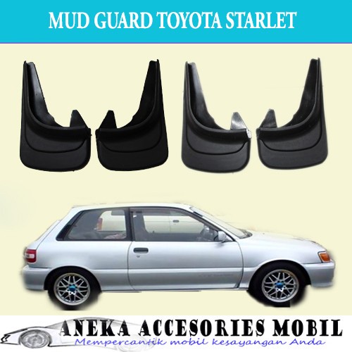 Mud Guard/Mud Flaps/Tahanan/Kepet Lumpur Toyota Starlet