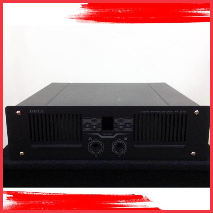 (FEBY) BOX BELL M-270 STEREO POWER AMPLIFIER