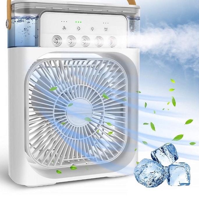 ◄ COD Kipas Ac Mini Air Cooler Fan portable Mobil-Ruangan Super Dingin ➷