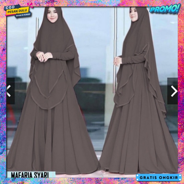 Ghamis Qanita Polos Gami Sanita Pakain Bwju Baj Atqsan Gamis Lebaran 2023 Atadan Gaun Kekinia Peremp