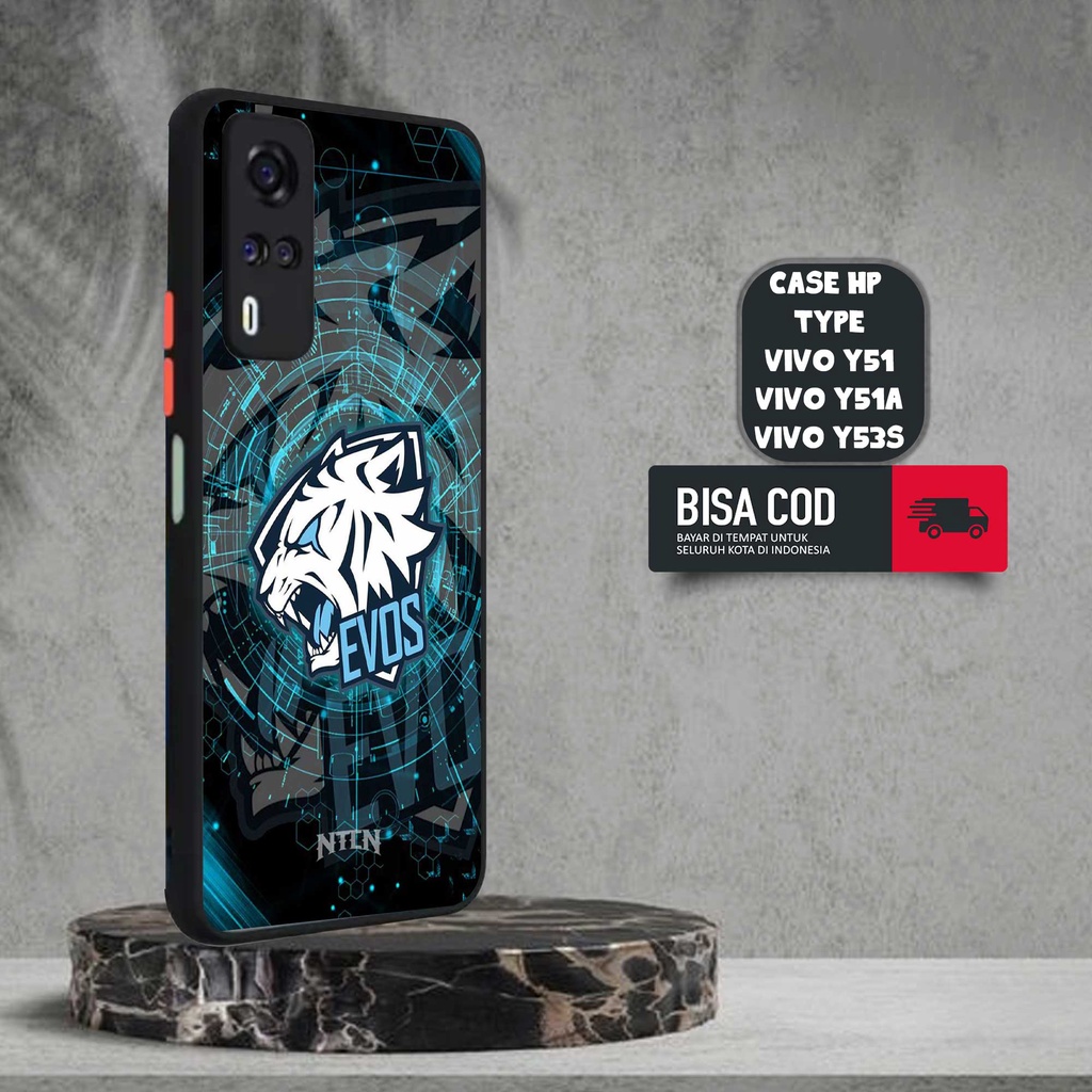 CASE VIVO Y51 / Y51A / Y53S [EVS GAMERS] TERLARIS CASING VIVO Y51 / Y51A / Y53S TERBARU DOVE MATTE F