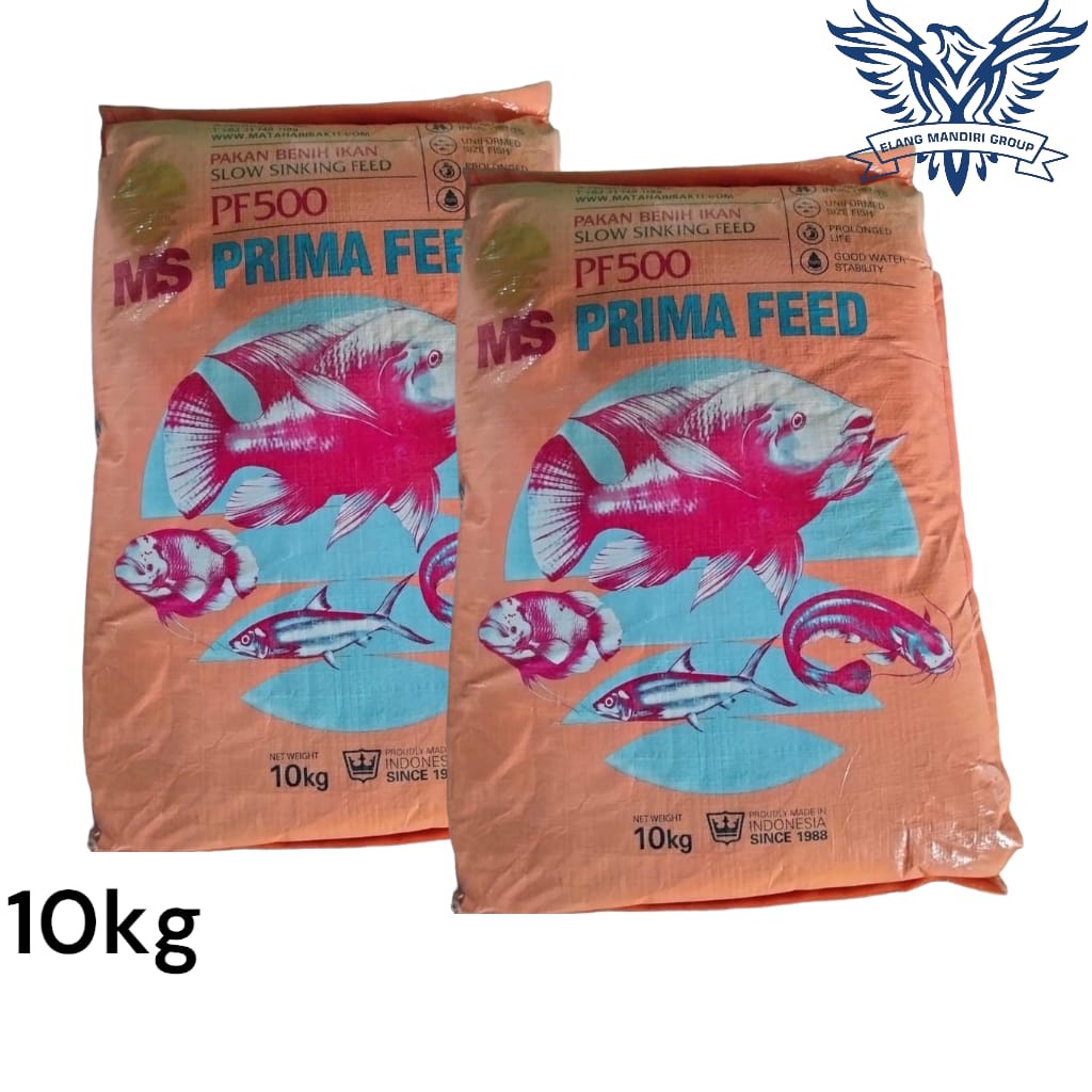 Karungan PF 500 10Kg Pelet Benih Ikan PF500 Seed Fish Feed