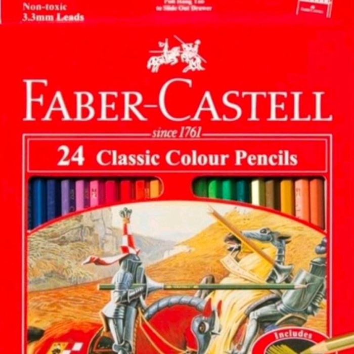 

Terlaris Pinsil Warna Faber Castle Isi 24 Warna