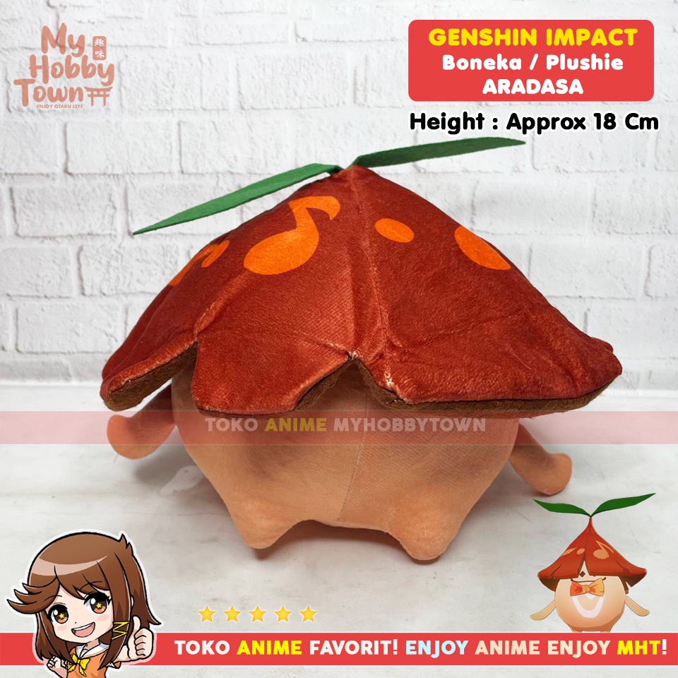 Boneka Anime Game Genshin Impact Karakter Aranara - Aradasa Plushie Doll