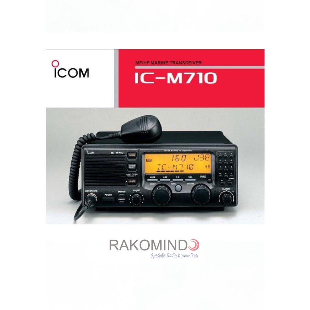 Radio Rig Marine Icom IC-M710 Radio MF/HF SSB Original