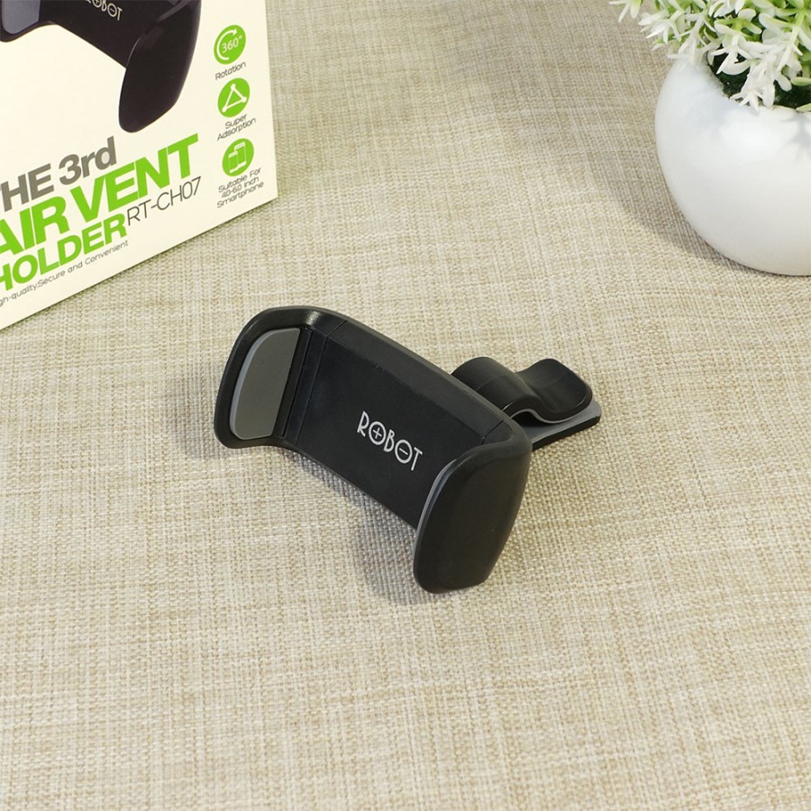 CAR HOLDER ROBOT RTCH-07 CAR AIR VENT STAND HOLDER STENT STAND HP MOBIL