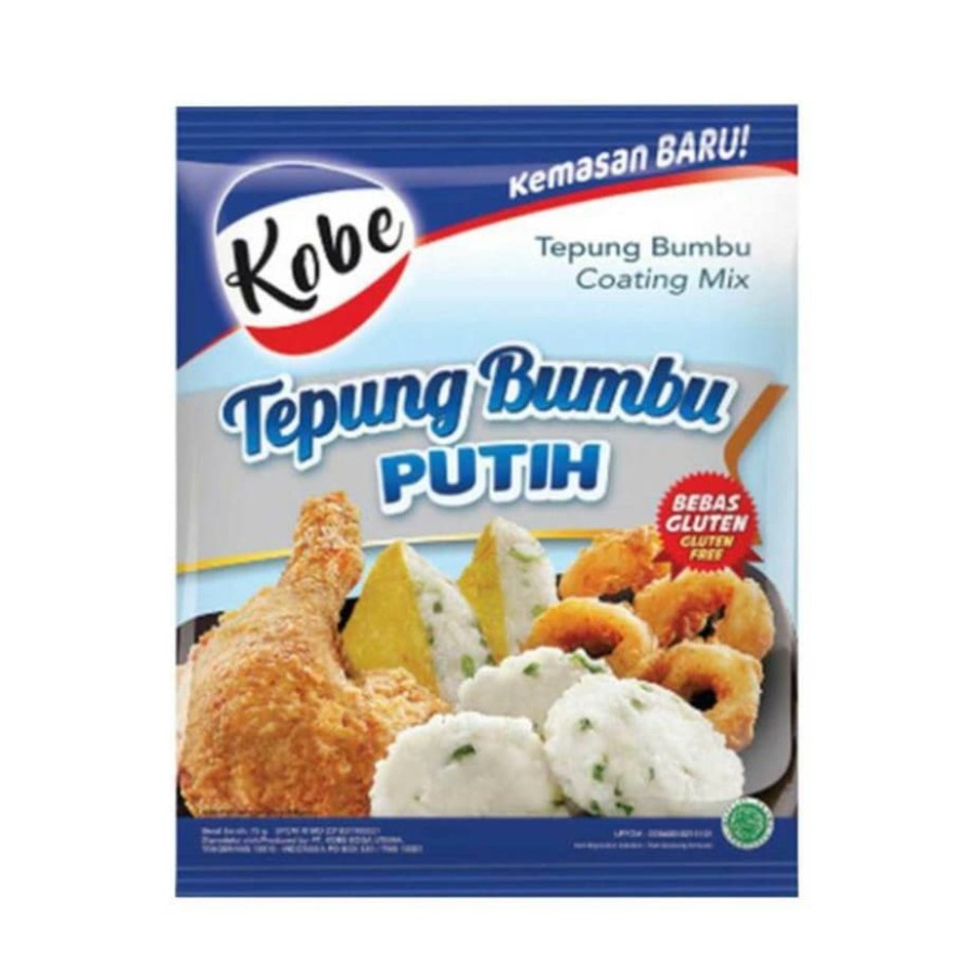 Kobe Tepung Bumbu Putih 75gr