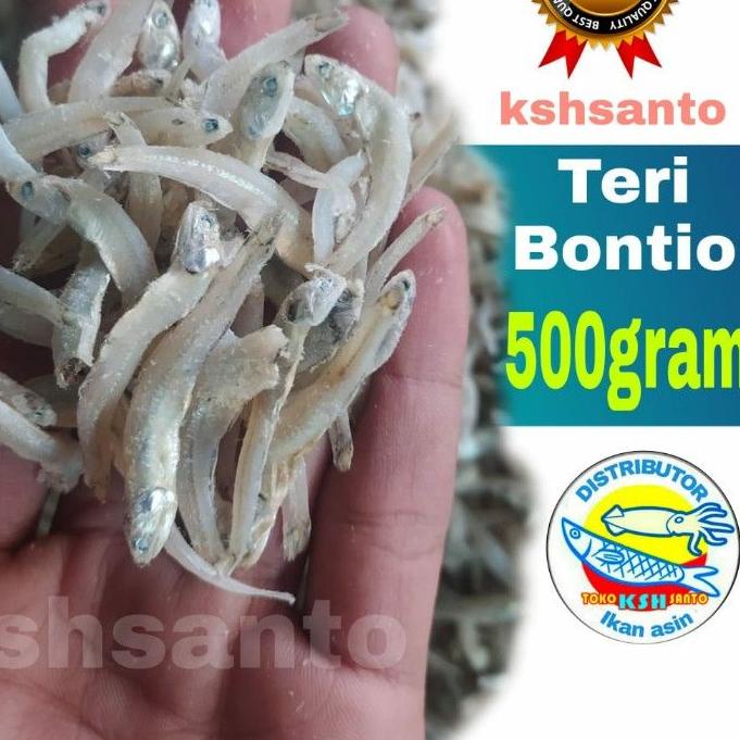 

♤ Ikan asin teri buntio-500gram ➫