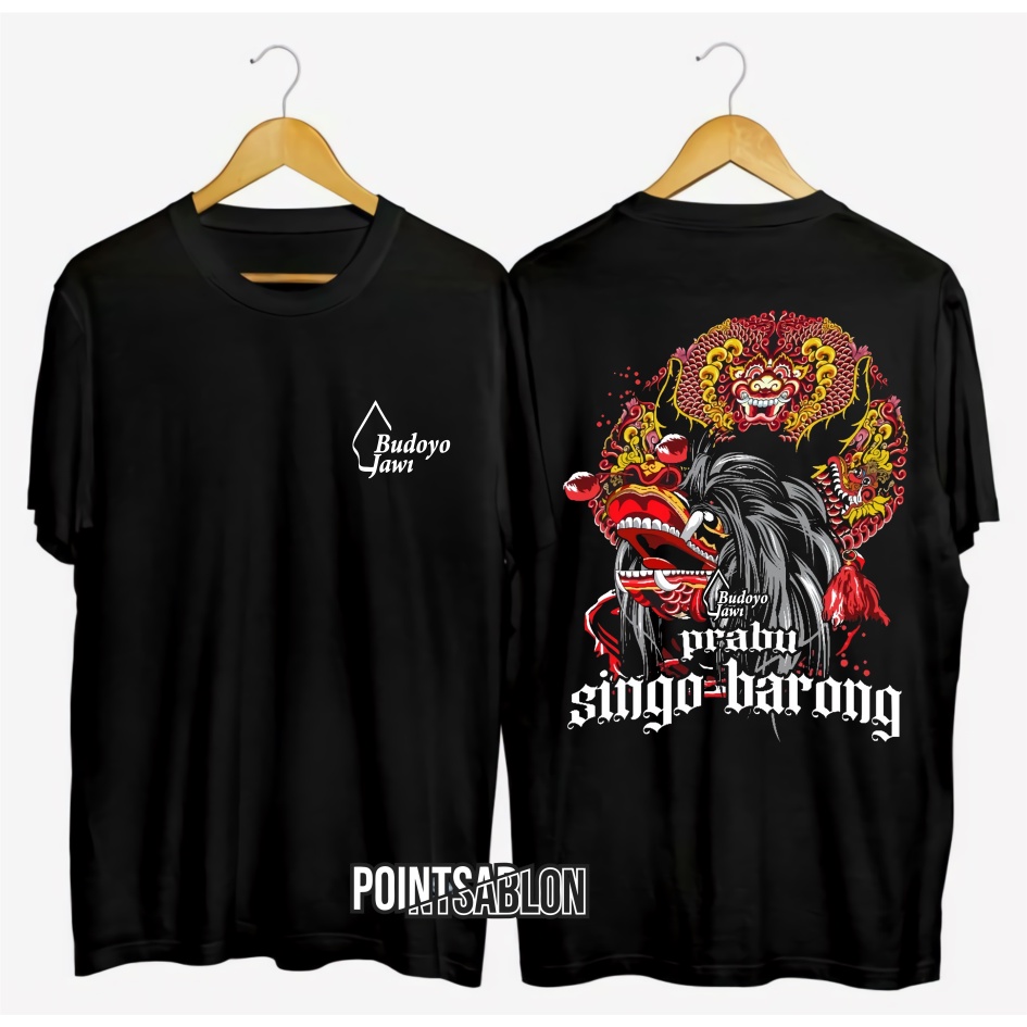 Kaos Jaranan Budoyo Jawi Baju Jaranan Barong Budoyo Jawi Distro Bahan Katun Premium Kaos Singo Baron
