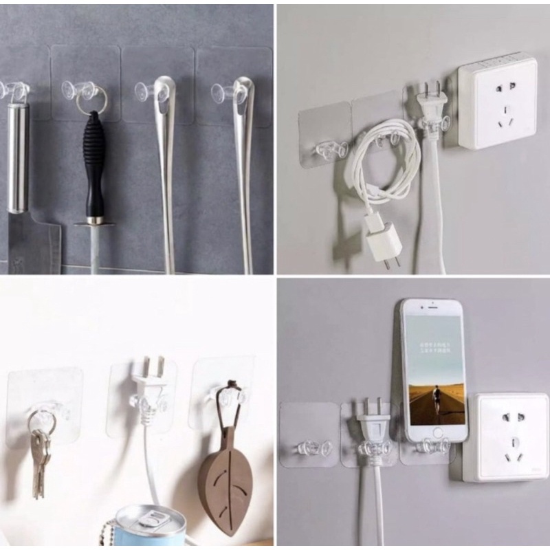 GPO HOOK GANTUNGAN RAK / MAGIC HOOK TANPA BOR / MUR STIKER BAUT PAKU