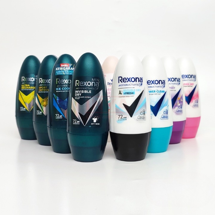 ✿ MADAME ✿ REXONA DEODORANT ROLL ON MEN WOMEN SERIES - DEODORANT ROLL ON ALL VARIAN BPOM