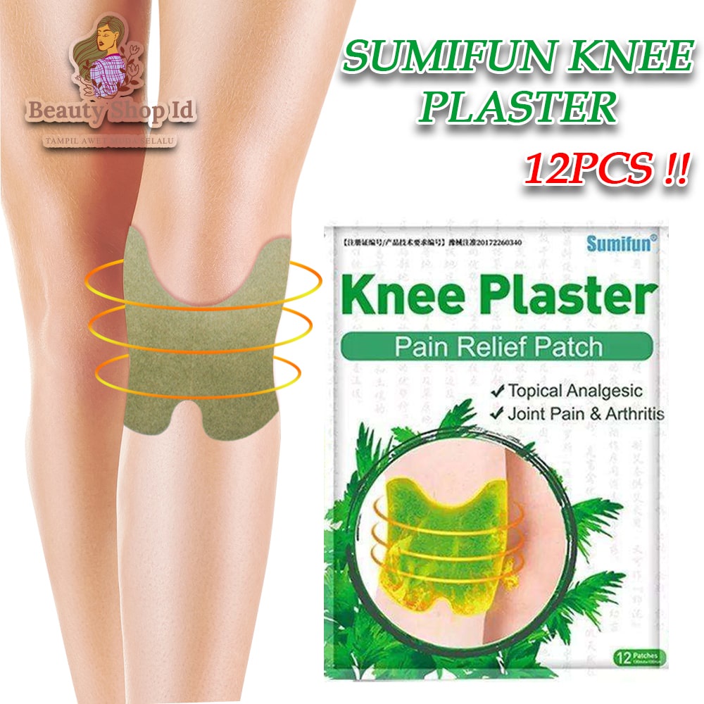 Beauty Jaya - Sumifun 12PCS  Knee Plaster Patch Koyo Lutut Herbal Alat Terapi Pereda Nyeri Lutut Dengkul Nyeri Sendi