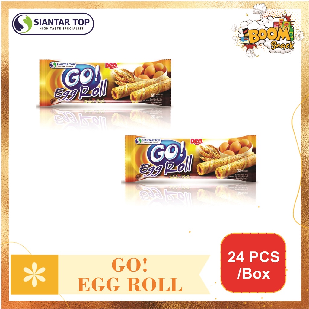 Go Egg Roll Kemasan 10 Gram isi 24pcs