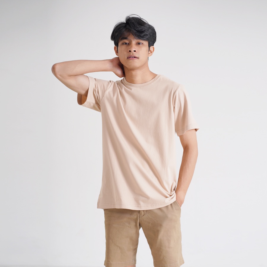 HOODIE GOODIE Premium Regular T-Shirt Beige