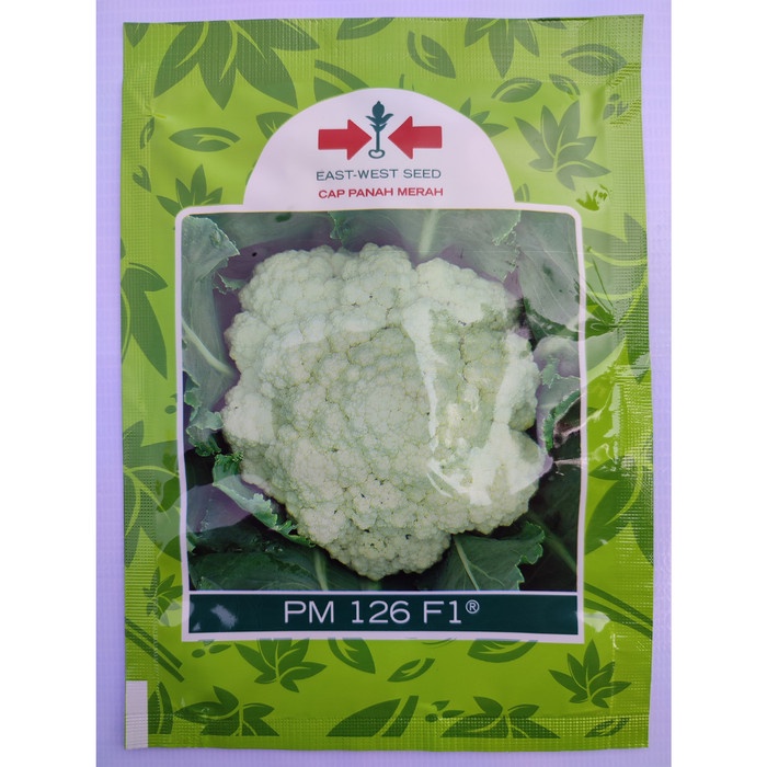 Benih Kembang Kol PM 126 F1 (10 Gram) - Bibit Bunga Cap Panah Merah