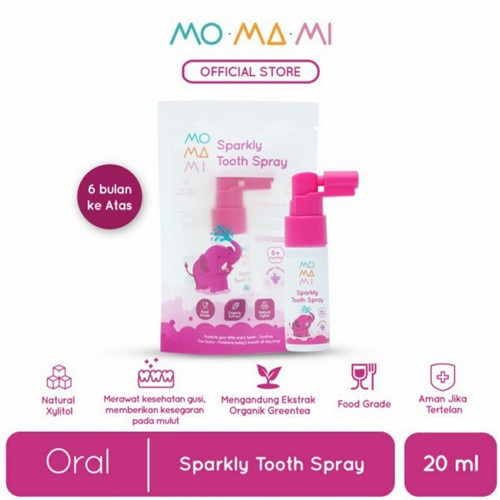 Momami Sparkly Tooth Spray Grape 20ml