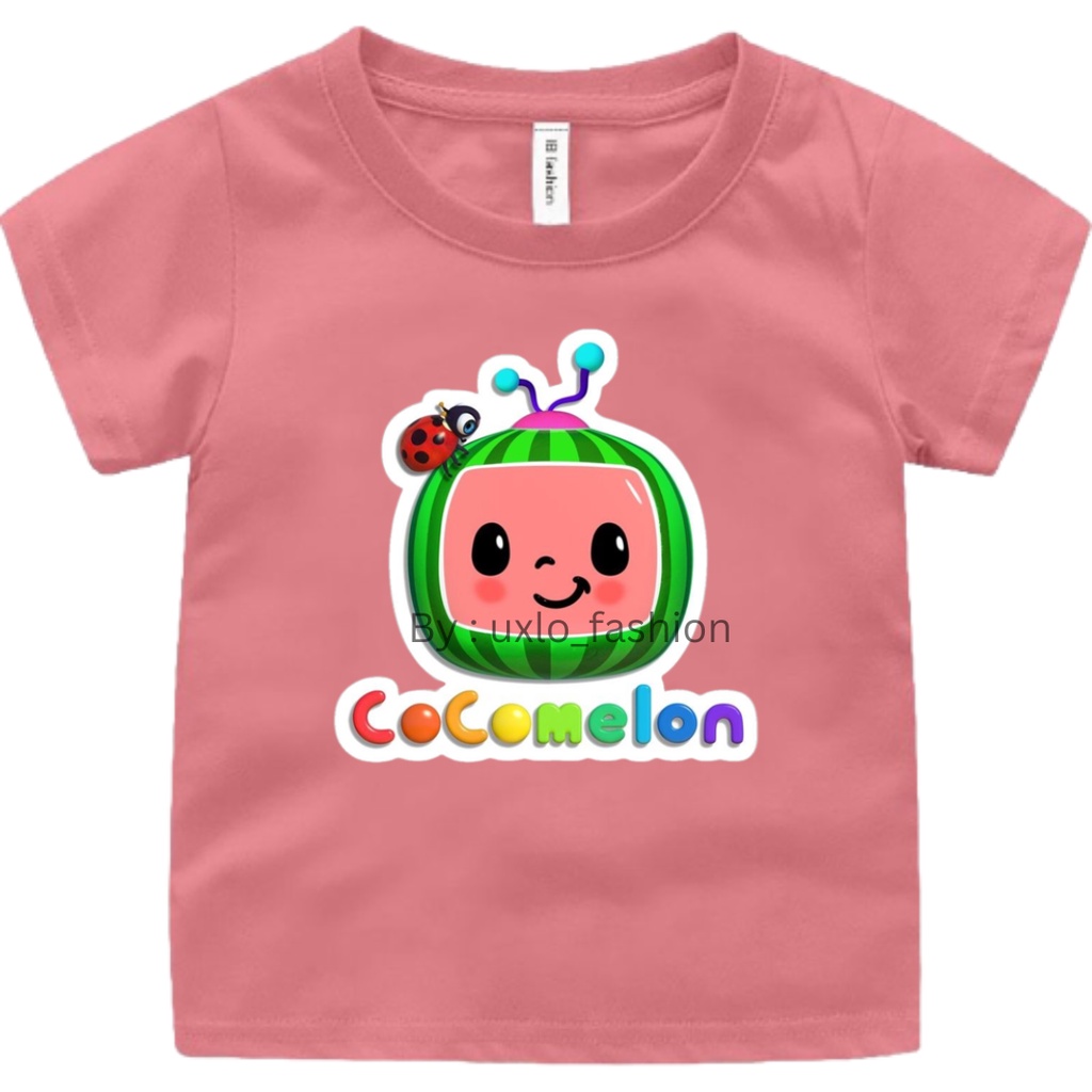 BAJU KAOS ANAK C0C0MEL0N UMUR 2-9 TAHUN UXLO FASHION