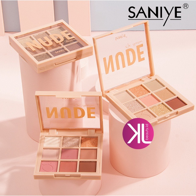 SANIYE 9 Warna Eyeshadow Nude Palette E0924