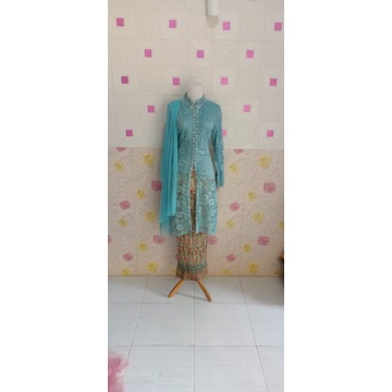 (BAYAR DITEMPAT)KEBAYA IBU BESAN by rd2 kebaya fashion KEBAYA BROKAT MIX PAYET MUTIARA/SETELAN IBU B