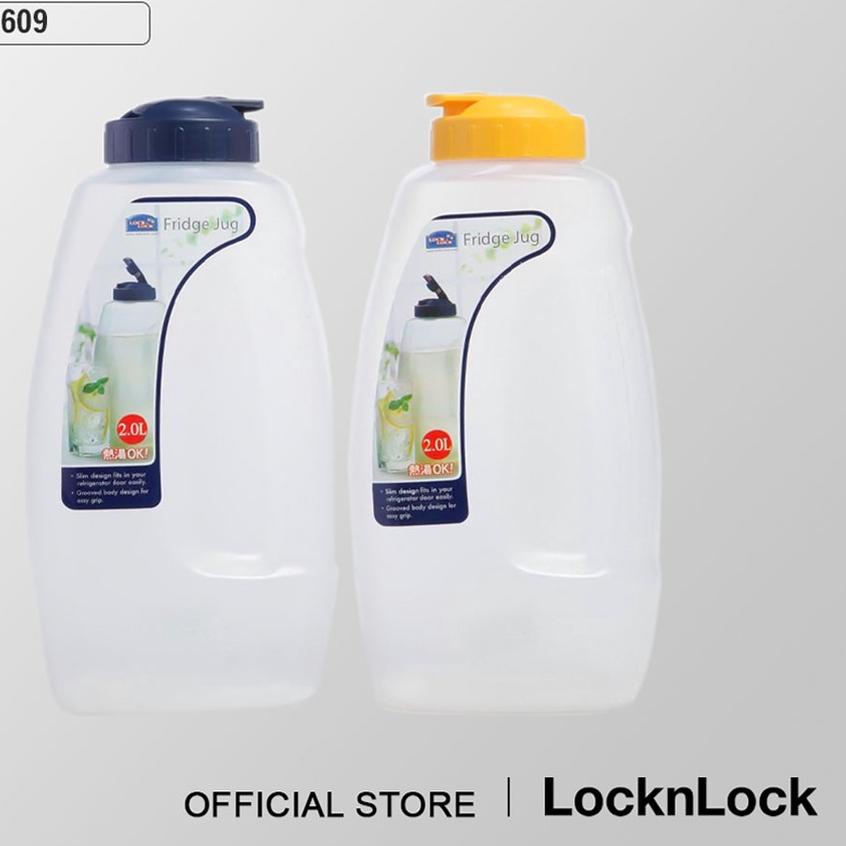 ♘ Botol Air Minum Kulkas BPA Free Tempat Fridge Jug Original Lock n Lock 2L 2 Liter HAP609 Lock & Lo