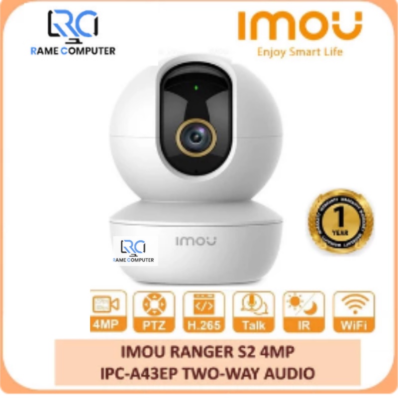 IMOU Ranger S2 4MP IPC-A43EP IP Camera Wi-Fi Security CCTV