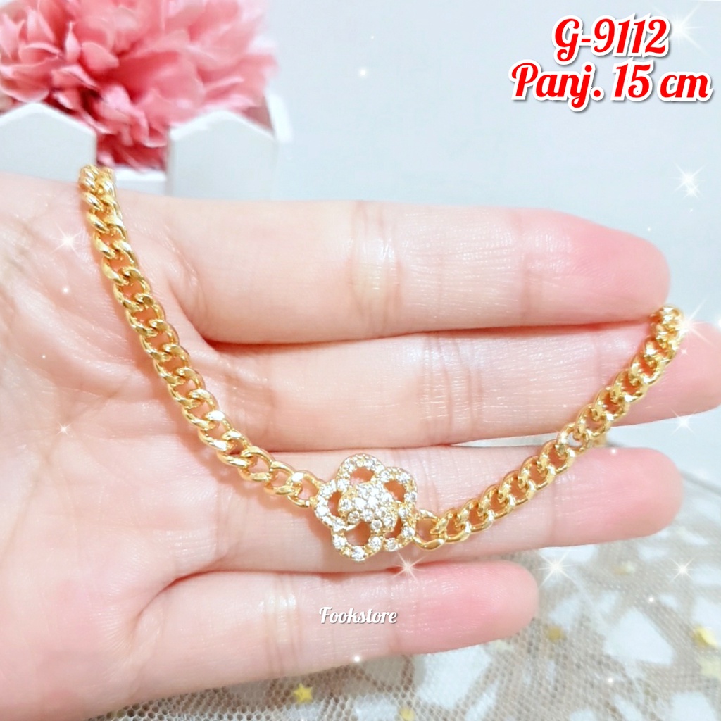 GELANG RANTAI ANAK PERHIASAN XUPING FASHION/G-9112