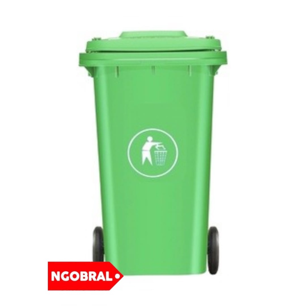 Molen_Legit Tempat Sampah Jumbo/Tong Sampah Plastik 120 L+Roda/Tong Sampah 240 L +Roda/Tong Sampah